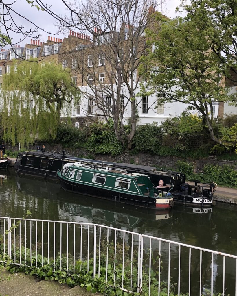 What are your Travel Stories?

This is a photo of a longboat in a canal in London's Islington neighborhood.