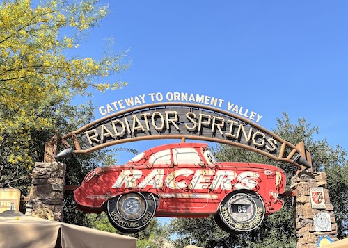 Radiator Springs Racers at Disney's California Adventure